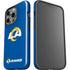 NFL Los Angeles Rams Distressed iPhone 14 Pro Impact Case