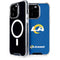 NFL Los Angeles Rams Distressed iPhone 14 Pro MagSafe Case
