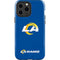NFL Los Angeles Rams Distressed iPhone 15 Pro Max Impact Case