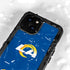 NFL Los Angeles Rams Distressed iPhone 15 Waterproof Case
