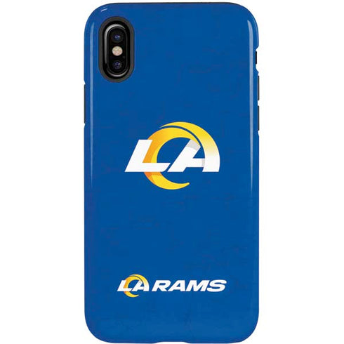 NFL Los Angeles Rams Distressed iPhone X Pro Case