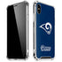 NFL Los Angeles Rams Distressed iPhone X/XS Clear Case