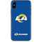 NFL Los Angeles Rams Distressed iPhone XS Max Skin