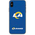 NFL Los Angeles Rams Distressed iPhone XS Max Skin