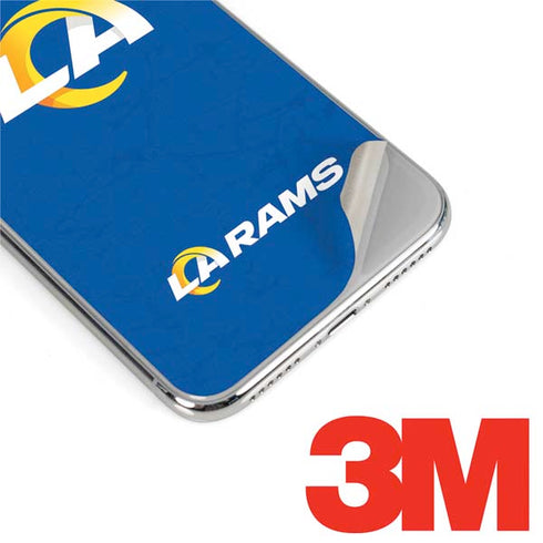 NFL Los Angeles Rams Distressed iPhone XS Max Skin
