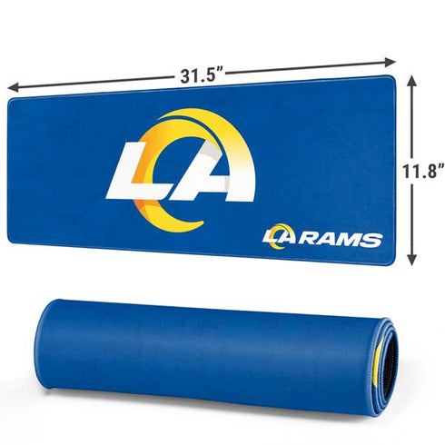 NFL Los Angeles Rams Distressed Gaming Mouse Pad