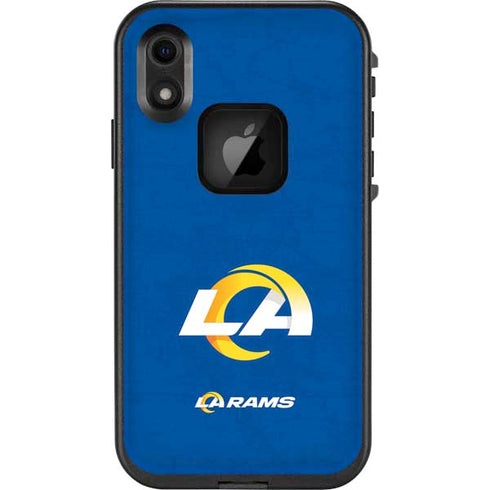 NFL Los Angeles Rams Distressed LifeProof Fre iPhone Skin