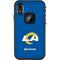 NFL Los Angeles Rams Distressed LifeProof Fre iPhone Skin