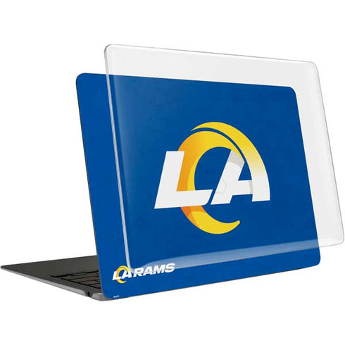 NFL Los Angeles Rams Distressed MacBook Air 15in (2023-2025) Case plus Skin