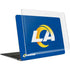 NFL Los Angeles Rams Distressed MacBook Air 15in (2023-2025) Case plus Skin