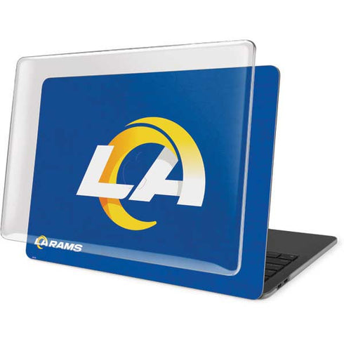 NFL Los Angeles Rams Distressed MacBook Pro 16in (2019-20) Case plus Skin