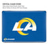 NFL Los Angeles Rams Distressed MacBook Pro 16in (2021-25) Case plus Skin