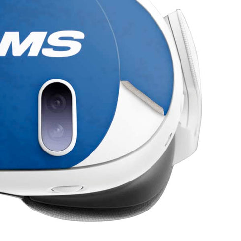 NFL Los Angeles Rams Distressed Meta Quest 3 Skin