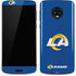 NFL Los Angeles Rams Distressed Moto G6 Skin