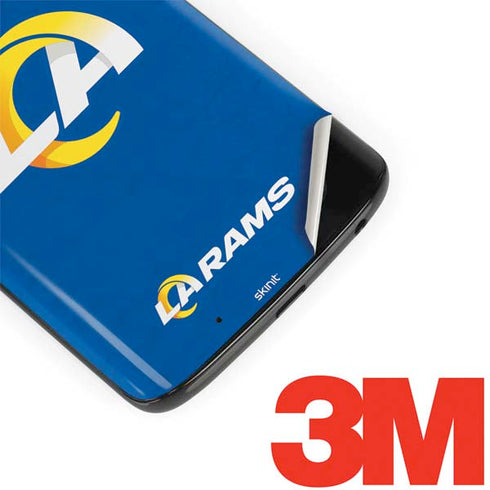 NFL Los Angeles Rams Distressed Moto G6 Skin