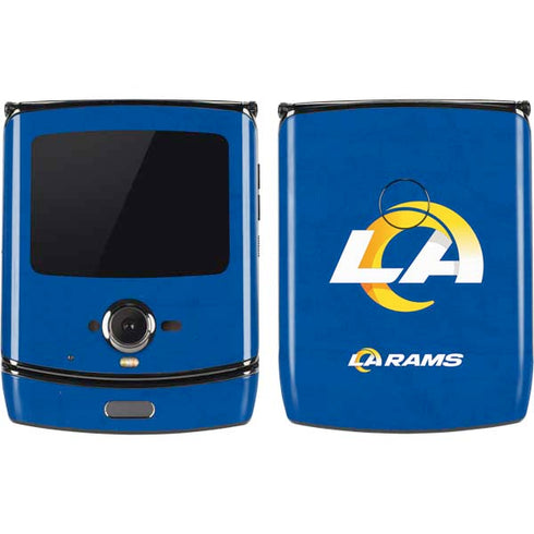 NFL Los Angeles Rams Distressed Motorola RAZR Skin