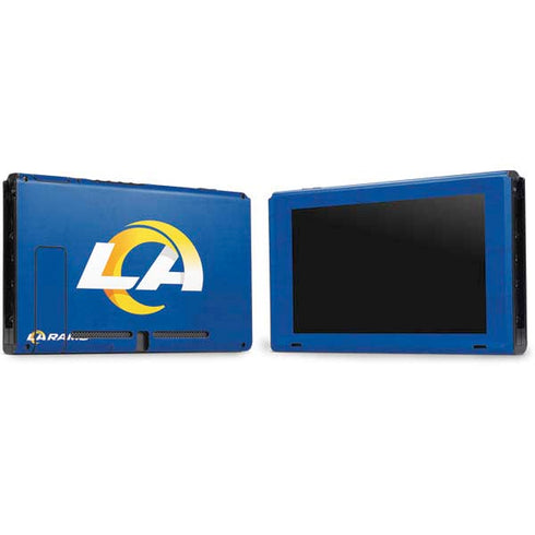 NFL Los Angeles Rams Distressed Nintendo Switch Bundle Skin