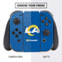 NFL Los Angeles Rams Distressed Nintendo Switch Bundle Skin