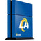 NFL Los Angeles Rams Distressed PS4 Console Skin
