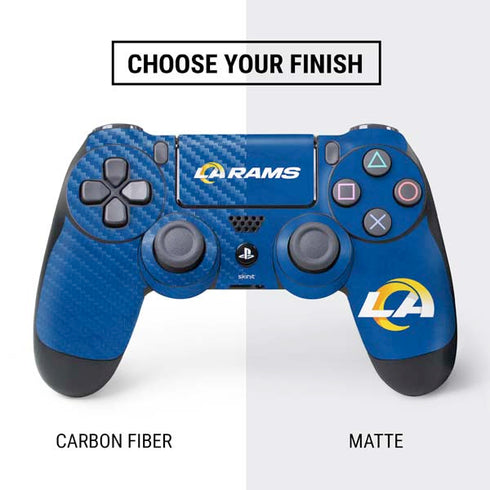 NFL Los Angeles Rams Distressed PS4 Controller Skin