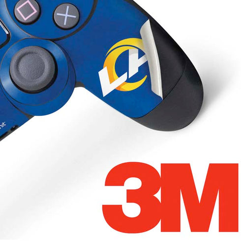NFL Los Angeles Rams Distressed PS4 Controller Skin