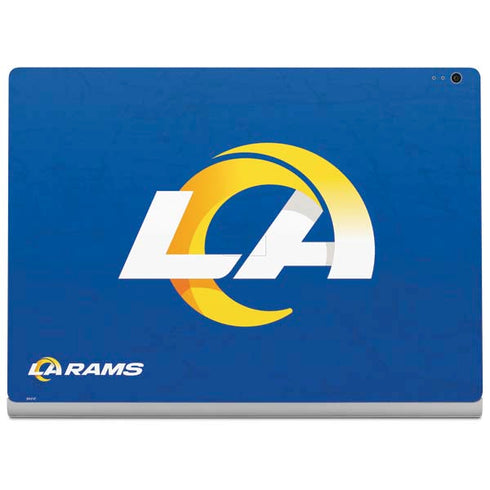 NFL Los Angeles Rams Distressed Surface Book 2 13.5in Skin
