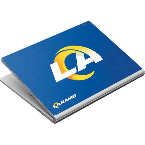 NFL Los Angeles Rams Distressed Surface Book Skin