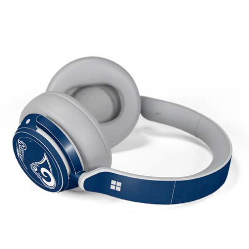 NFL Los Angeles Rams Distressed Surface Headphones Skin