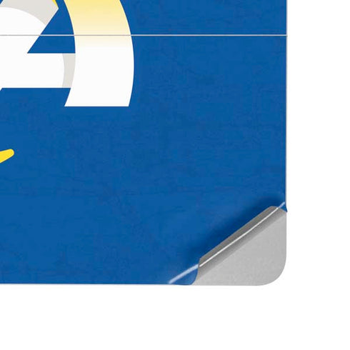 NFL Los Angeles Rams Distressed Surface Laptop Studio Skin