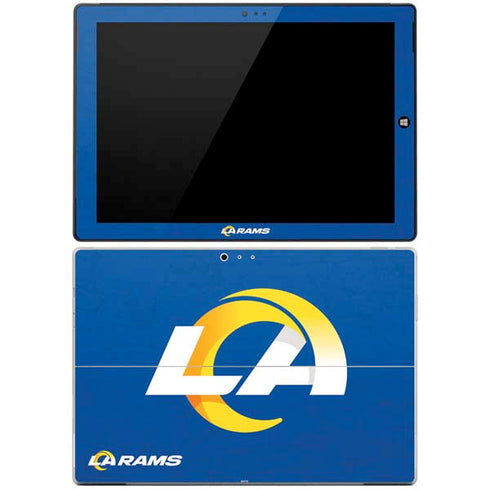 NFL Los Angeles Rams Distressed Surface Pro 3 Skin