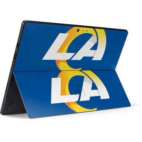NFL Los Angeles Rams Distressed Surface Pro 6 Skin