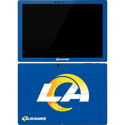 NFL Los Angeles Rams Distressed Surface Pro 7 Skin