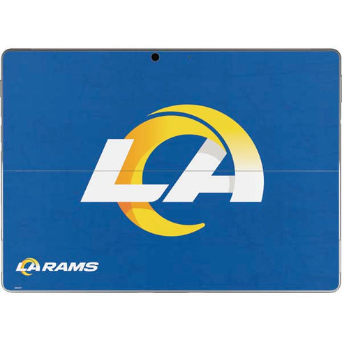 NFL Los Angeles Rams Distressed Surface Pro 9 Skin