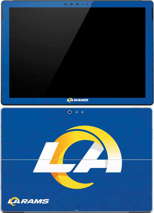 NFL Los Angeles Rams Distressed Surface Pro (2017) Skin
