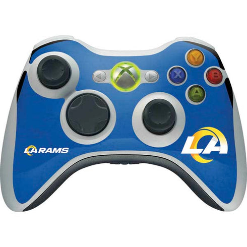 NFL Los Angeles Rams Distressed Xbox 360 Wireless Controller Skin