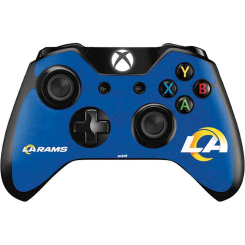 NFL Los Angeles Rams Distressed Xbox One Controller Skin