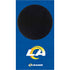 NFL Los Angeles Rams Distressed Xbox Series S Console Skin