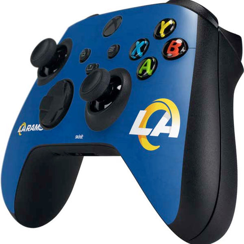 NFL Los Angeles Rams Distressed Xbox Series X Controller Skin