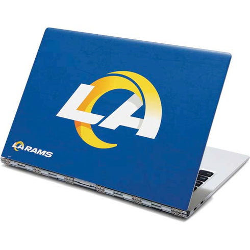 NFL Los Angeles Rams Distressed Yoga 910 2-in-1 14in Touch-Screen Skin