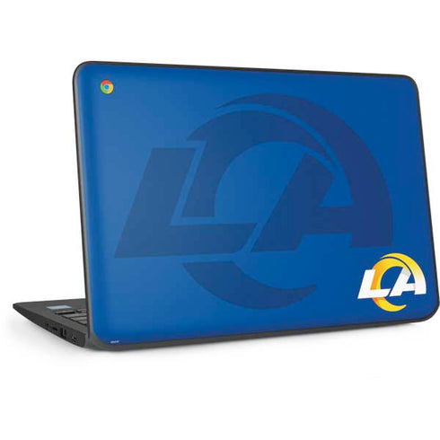 NFL Los Angeles Rams Double Vision HP Chromebook Skin