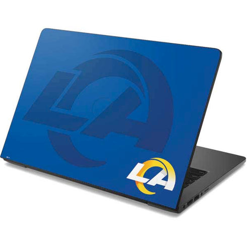 NFL Los Angeles Rams Double Vision Dell Chromebook Skin