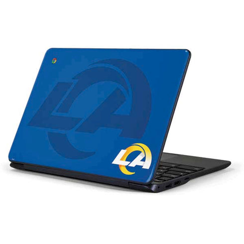 NFL Los Angeles Rams Double Vision Samsung Chromebook Skin