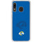 NFL Los Angeles Rams Double Vision Galaxy A20 Clear Case