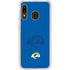 NFL Los Angeles Rams Double Vision Galaxy A20 Clear Case