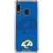 NFL Los Angeles Rams Double Vision Galaxy A30 Clear Case