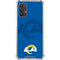 NFL Los Angeles Rams Double Vision Galaxy A32 5G Clear Case