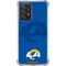 NFL Los Angeles Rams Double Vision Galaxy A52 5G Clear Case