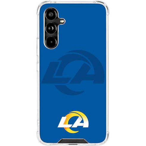 NFL Los Angeles Rams Double Vision Galaxy A54 5G Clear Case