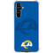 NFL Los Angeles Rams Double Vision Galaxy A54 5G Clear Case