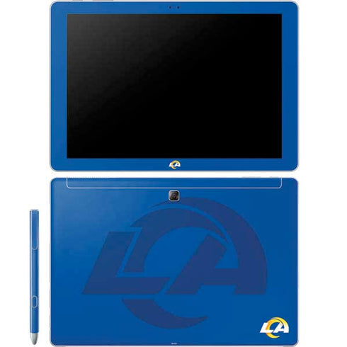 NFL Los Angeles Rams Double Vision Galaxy Book 12in Skin